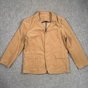 Mr. Turk Trina Turk Camel Brown Soft Corduroy Blazer Jacket Men's Size 44